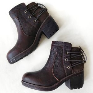 NWT CAT Women's Olive casual ankle boots